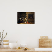 Poster La décapitation de Saint Jean par Caravaggio - Pos (Cuisine)