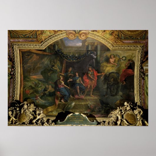 Poster La décision de faire la guerre aux Hollandais (Devant)