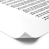 Poster La Déclaration des droits des libéraux américains (Coin)