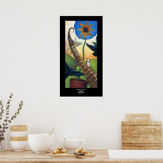 Poster La découverte de Rigby (Cuisine)