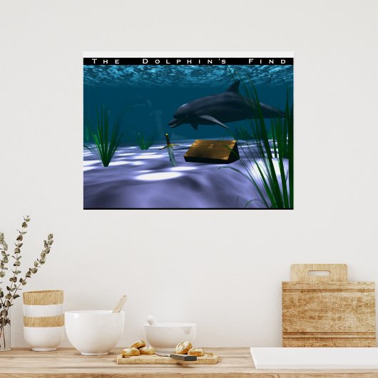 Poster La découverte du dauphin (Cuisine)