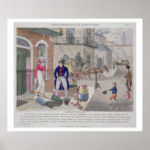 Poster La découverte malheureuse, de Bores à la mode