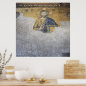 Poster La Deesis Mosiac Upper Gallery Sainte-Sophie (Cuisine)