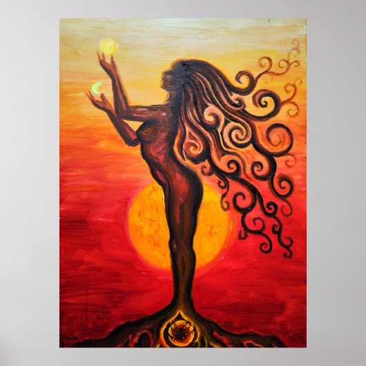 Poster La déesse (Devant)