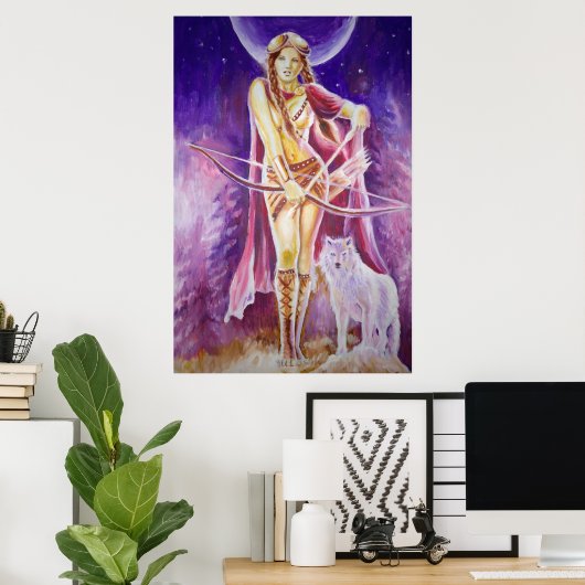 Poster La déesse Bendis (Bureau à domicile)