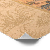 Poster La déesse Bhairavi Devi avec Shiva (Coin)