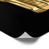 Poster La déesse de la lionne égyptienne Sekhmet (Coin)