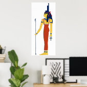 Poster La déesse égyptienne antique Isis (Bureau à domicile)