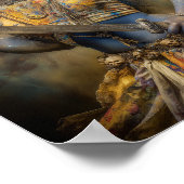 Poster La déesse hindoue Kali Peinture moderne Shakti Art (Coin)