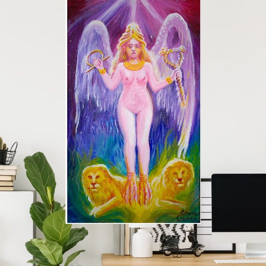 Poster La déesse Inanna (Bureau à domicile)