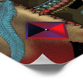 Poster La déesse Kali Mystical Surreal Art (Coin)