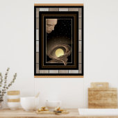 Poster La déesse Lune dort protégé par l'ÉtoileDieu (Cuisine)
