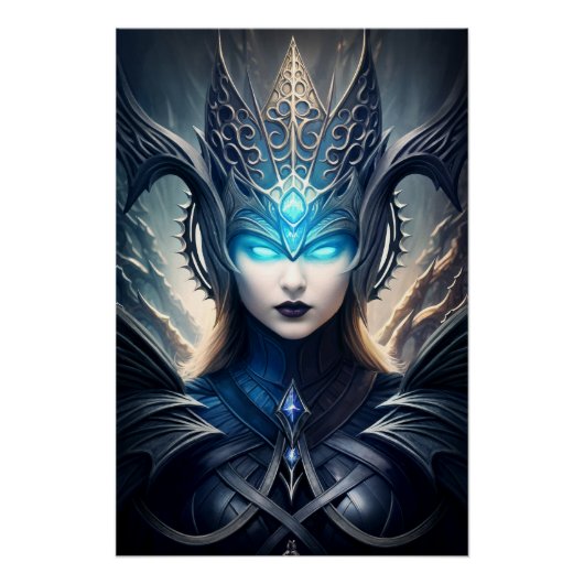 Poster La déesse noire du crépuscule, Patron des héros (Devant)