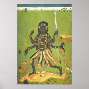 Poster La déesse patronne des Thugs de Bloody Kali