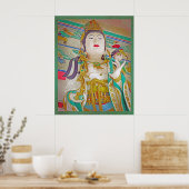 Poster La déesse Quan Yin dans son temple (Cuisine)