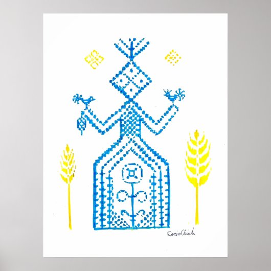 Poster La déesse slave Mokosh (Devant)