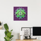 Poster La déesse Tara Realm Mandala (Bureau à domicile)
