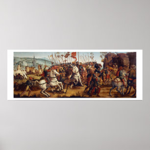 Poster La défaite d'Athènes par Minos, roi de Crète, de
