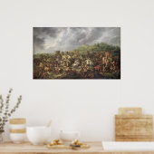 Poster La défaite de Porus par Alexandre le Grand (Cuisine)