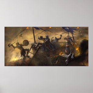 Poster La défense de château