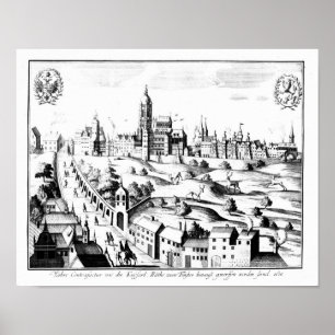 Poster La Défense de Prague, le 3 août 1618