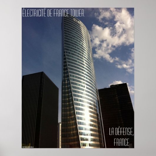 Poster La Défense, France - Électricité de France (Devant)