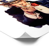 Poster La démocratie est sur le bulletin de vote 2026 (Coin)