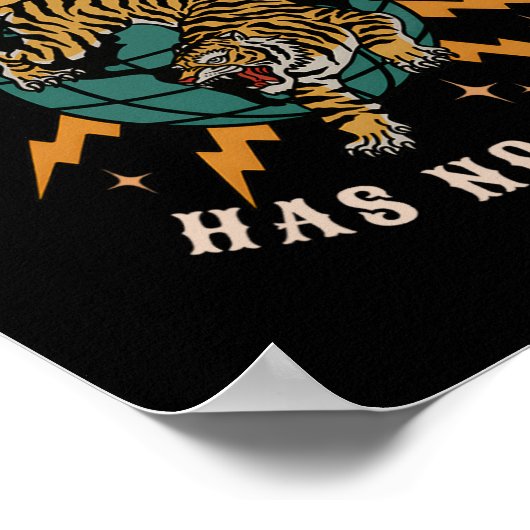 Poster La démocratie n'a pas de roi 8647 Anti Trump Ameri (Coin)