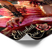 Poster La démone libellule Rose (Coin)