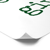 Poster La dépression affecte 1 sur 10 - Citation sur la s (Coin)