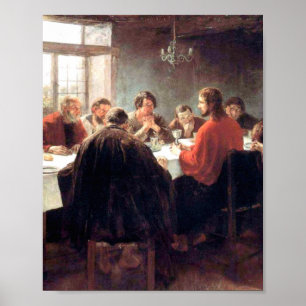 Poster La Dernière Cène De Fritz Von Uhde 1886