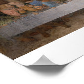 Poster La Dernière Cène de Léonard de Vinci (Coin)