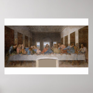 Poster La Dernière Cène de Léonard de Vinci
