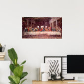 Poster La Dernière Cène de Léonard de Vinci, Renaissance (Bureau à domicile)