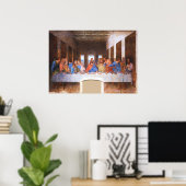 Poster La Dernière Cène - Leonardo Da Vinci (Bureau à domicile)