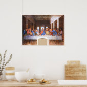 Poster La Dernière Cène - Leonardo Da Vinci (Cuisine)