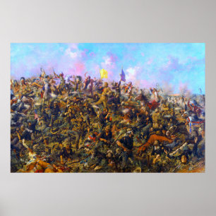Poster La dernière résistance de Custer Edgar Samuel Paxs