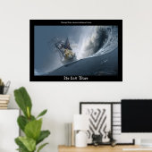 Poster La Dernière vague ou la lutte contre les géants (Bureau à domicile)
