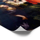 Poster La descente de la Croix, Rubens (Coin)