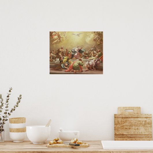 Poster La descente de l'Esprit Saint (Cuisine)