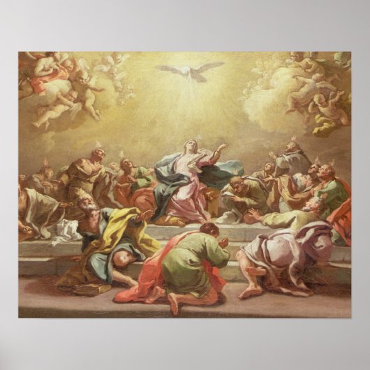 Poster La descente de l'Esprit Saint (Devant)