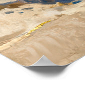 Poster "La descente de Mio" - Un portrait océanique (Coin)