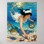 Poster "La descente de Mio" - Un portrait océanique (Devant)