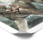 Poster La descente d'Odin, un Ode, des poèmes du (Coin)