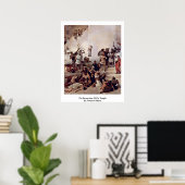 Poster La Destruction Du Temple Par Francesco Hayez (Bureau à domicile)