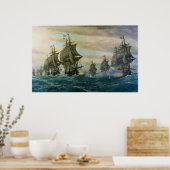 Poster La deuxième bataille des Capes de Virginie (Cuisine)