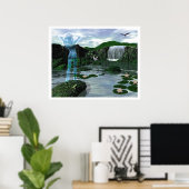 Poster La Deva sur l'eau (Bureau à domicile)