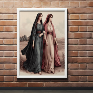 Poster La dévotion intemporelle de Ruth dans un voyage hu