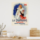 Poster La Diaphane, Jules Chéret (Cuisine)