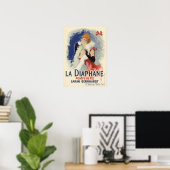 Poster La Diaphane par Jules Chéret (Bureau à domicile)